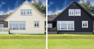 Mørk eller lys farge på huset?