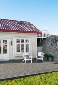 Hvor snart bør du beise din nye terrasse?