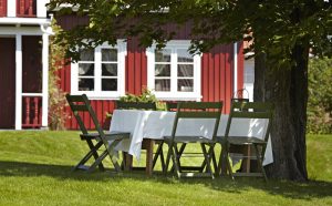 Varme og historiske farger til røde hus