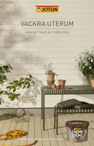 Färgkarta för terrasslasyr DEMIDEKK