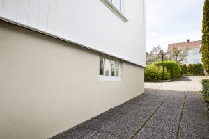 Mur malt med Jotun 1931 Kokos