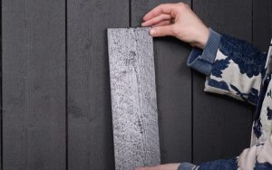 Jotun Dempet Sort i to ulike glansgrader