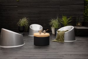 Lounge på terrassen