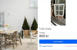 Finn annonse med vindu