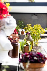 Trapp beiset med Trebitt i fargen Shimmergrå