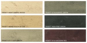 6 nye TREBITT-farger for 2025