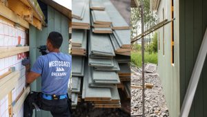 Kledning, ferdig malt fra Moelven, 7653 Stockholmsgrønn